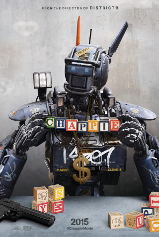 Illustration for article titled Neill Blomkamp's Robot Chappie Is Super Happy, Has A Gun